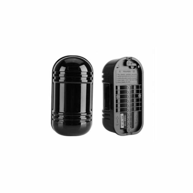 BARRIERE INFRARAOUGE  11-18 VDC, HAUTEUR 76 CM, 4 FAISSEAUX, LONGUEUR DE DETECTION MAX 100M